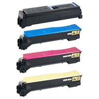 SuppliesOutlet Compatible Toner Replacement for Kyocera Mita TK-542 Toner Cartridge 4-Pack Color Set (C,M,Y,K)