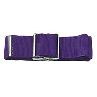 Prestige Medical Nylon Gait Transfer Belt with Metal Buckle, Purple, 4.3 Ounce