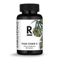 Rawjuvenate Vegan Vitamin D, 60 Count
