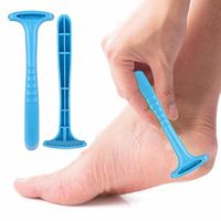 Exteren Professional Handle Dead Skin Calluses Removal Feet Care Nursing Foot Pedicure Pedicure Planer (Blue)