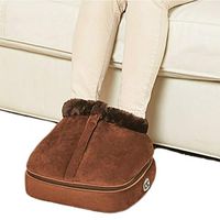 Shiatsu Foot Massager Heated Feet Massager Leg Pressure Massage Therapy Healthcare Pressure Circulation Thigh Relaxation Calms Tired Soothes Muscle at Home Office