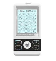 24 Modes Best tens EMS nmes Unit Machines Electric Electron Electronic Pulse Back Neck Legs Massagers Handheld for Back Neck Shoulder Knee Pain tmj Replacement Pads HealthmateForever BM24AB