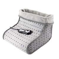 ZXGFA Foot Warmer, Electric Heated Feet Slipper, Temperature Adjustable with Remote Control Feet Warmer for Pain Relief and Relieving Foot Pain