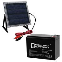 Mighty Max Battery 12V 10AH Replaces Cyberpower CP800AVR / BF800 + 12V Solar Panel