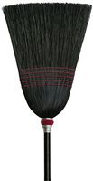 HAMBURG/NEXSTEP COMM PROD 6102-6 536008 Parlor 100% Black Corn Broom, 12"