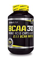 BIOTECH USA BCAA Nano 3D / 90Caps L-Leucine, L-Isoleucine and L-Valine in a 2:1:1 Ratio | Build Muscle, Improve Recovery and Increase Endurance