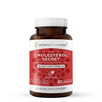 Secrets Of The Tribe - Cholesterol Secret, Blood Lipid Formula, Herbal Supplement Blend (60 Capsules)