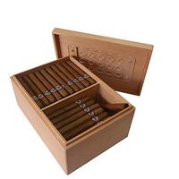 Spanish Cedar Wood Cigar Box Moisturizing Box Pure Solid Wood Large Capacity 淳 Box Sealed Box Portable Cigarette Box