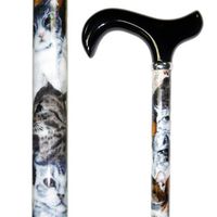 Vista International Sandy's Collection/Cat Stick Walking Poles, Multicolor