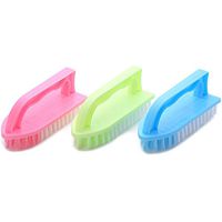 Set of 3 Candy Colour Multifunctional Plastic Clothes Shoes Good Grips Cleaning Brushes Household Scrub Brush