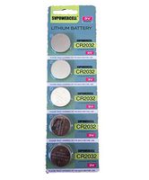 Generic 5 X Cr2032 Br2032 2032 3V Lithium Batteries