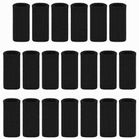 Ancefine Elastic Finger Sleeves/Thumb Braces Support/Compression Protector Braces for Relieving Pain Calluses Arthritis Knuckle,20Pcs (Black)