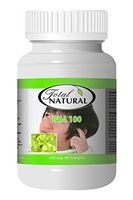 DHA 100mg 90 Count Bottle of Softgels [12 Bottles] by Total Natural, Safe and Natural Cognitive Health Supplement for Men and Women, GMP Premium Ingredients