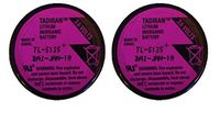 2 TADIRAN TL-5135 3.6V 1700mah Lithium Inorganic Batteries