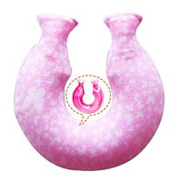 Long Hot Water Bottle, Keep Warm Neck/Body Warmer, Pink