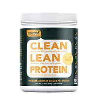 Nuzest Clean Lean Protein - Premium Vegan Protein Powder, Plant Protein Powder, European Golden Pea Protein, Dairy Free, Gluten Free, GMO Free, Naturally Sweetened, Smooth Vanilla, 20 Servings, 1.1 lb