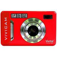 Vivitar 5024RD DIG CAM 5MP 2.4" LCD 8XSD ANTISHAKE 3xAAA BLACK