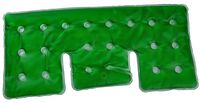 Click It Hot/Cold Reusable Gel Heating Pad (Relax (Neck/Shoulder), Green)