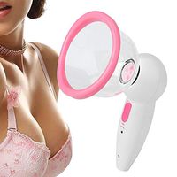 Aiwer Breast Massage Electric Massager Vacuum Cups Increase Chest Vacuum Massage Body Fat Firming Skin Bust Lift Up Machine,S