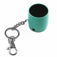 MixBin Portable Bluetooth Speaker with Keychain & Phone Loudspeaker (Mint)