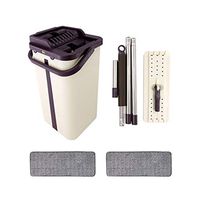 MAYouth Dust Mop Home Household Rotatable Floor Cleaning with Replacement Heads