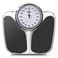Analog Bath Scale,Precision Bathroom Scale, Steel Plate Scale, Large Dial, Clear Reading,Measuring Weight up to 160 KG/350 LB