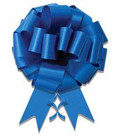 Nicky Bigs Novelties 10-5" Royal Blue Pull Bow Pew Bows Wedding Decorations Wrap