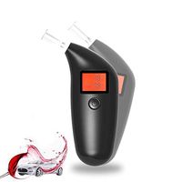 Alcohol Breathalyzer Portable Breath Tester - Amacam AT-10 Accurate Digital Display Convenient Lightweight Pocket Design A Must if You Drive the Next Day after a Night out Drinking. Be Safe Not Sorry.
