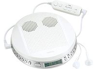 Toshiba Portable CD Player (with Speaker) TY-P2W (White)【Japan Domestic Genuine Products】【Ships from Japan】
