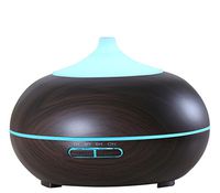 Carepeutic Aroma Therapy Diffuser, Dark Wood Grained, 1.2 Pound