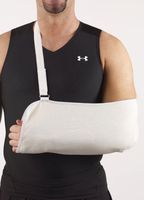 Corflex Economizer Sling for Dislocated Shoulder-L - Off-White/Muslin