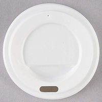 BWS 4 oz. White Hot Paper Cup Travel Lid, Case of 1000