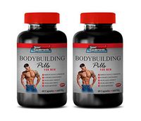 Bodybuilding Supplements for Muscle Growth - Bodybuilding Pills 660 MG - for Men - rhodiola rosea Supplement Root Extract - 2 Bottles 120 Capsules