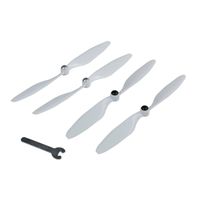 AEE Technology AJ01 10-Inch Self-Tightening Propeller Set for Toruk AP10 Video Drone Quadcopter (White)