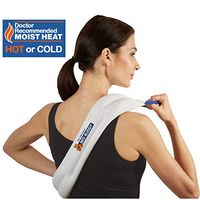 Carex Bed Buddy Heat Pad and Cooling Neck Wrap - Microwave Heating Pad for Sore Muscles - Cold Wrap Pack for Aches and Pain