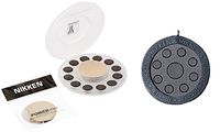 Nikken Kenko PowerMini (1462) and Power Chip (1450) Bundle - Reusable Magnetic Therapy and Far Infrared - Reduce Stress Fatigue Soreness - 100% Magnetic Coverage, Relief Body Pain, Tension, Stress
