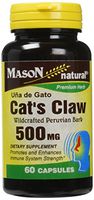 Mason Vitamins Cat's Claw 500 mg Capsules, 60 Count