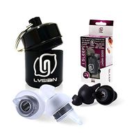 LYSIAN Ear Plugs for Sleeping, Reusable Noise Reduction Soft Silicone Ear Plugs, 27 db NRR Comfortable Ear Plugs for Hearing Protection, Snoring, Work, Travel and Loud Events
