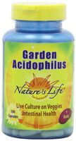 Nature's Life Acidophilus Capsules, Garden, 500 Mg, 100 Count