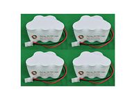 SPS Brand 6V 5000mAh Replacement Battery for Lithonia ELB0605N (Pack 4)