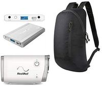Freedom CPAP Battery Kit for ResMed Air 10, S9 and AirMini Plus Bonus Backpack - New for This Year!
