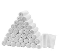 FlexTrek Premium 36-Pack 3 Inch Conforming Stretch Gauze Bandage Rolls - Latex Free - 3" x 4.1 Yards Stretched.