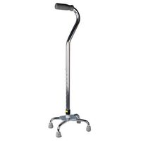 B.YDCM - Walking Cane Crutches Four-Legged Cane Aluminum Cane Telescopic Anti-Slip Lightweight Walking Walking Stick Walking Aid Safety Walking Stick
