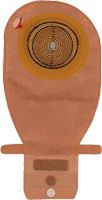 Coloplast Assura One-Piece Wide Outlet Drainable Pouch with Integrated Filter, Cut-to-fit Convex Light Skin Barrier and EasiClose Integrated Closure 3/4" to 1-1/4" Stoma Opening, 530mL, 11-1/2" L, Large, Transparent, with Belt Tabs, Soft (Box of 10 Each)