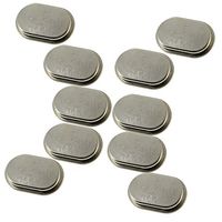 10x Exell 1.2V 160mAh NiMH Button Cell Batteries RTC-Backup Memory Sensor