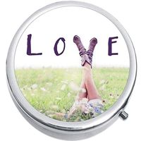 Love Boots Cowgirl Medicine Vitamin Pill Box