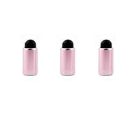 Magnetic Cap for Apple Pencil Metal Pen Tip for iPad Pro 10.5 9.7 12.9 inch Accessory 3pcs Pne Cap with Conductive Nib (3PCS Pink)