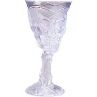 Clear Skull Halloween Goblet