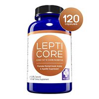 MD. LIFE Lepticore – Supports Weight Loss for Keto Diet – Leptin Resistance with Fat & Carb Inhibitors – Metabolism, Energy & Focus Supplement– Controls Appetite – Keto Pills - 120 Capsules