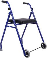 Standard Walkers Walking Aid Walking Stick Mobile Assisted Walking Frame Suitable for Disabled People Elderly Hand-held Portable Folding Walking Frames